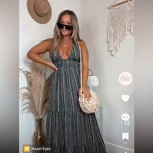 Chic by Ally B LAVISH LIFE MAXI DRESS CREAM